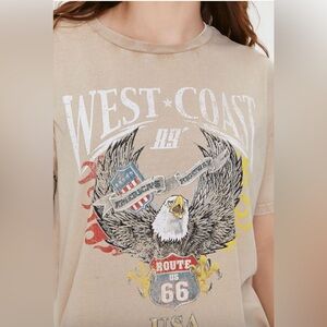 Forever 21 - West Coast Graphic T-Shirt Dress